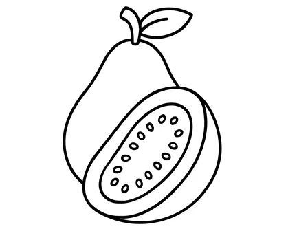 desenhos de frutas para colorir e imprimir para imprimir e colorir - imagem 10
